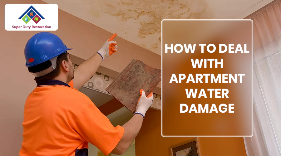 How to Deal with Apartment Water Damage