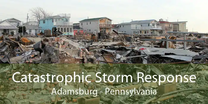 Catastrophic Storm Response Adamsburg - Pennsylvania