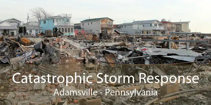 Catastrophic Storm Response Adamsville - Pennsylvania