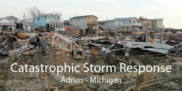 Catastrophic Storm Response Adrian - Michigan