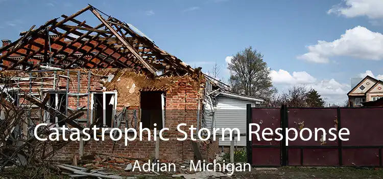 Catastrophic Storm Response Adrian - Michigan