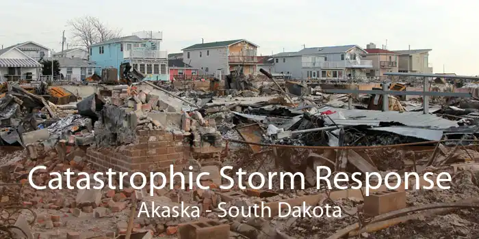 Catastrophic Storm Response Akaska - South Dakota
