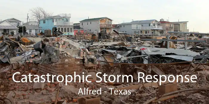 Catastrophic Storm Response Alfred - Texas