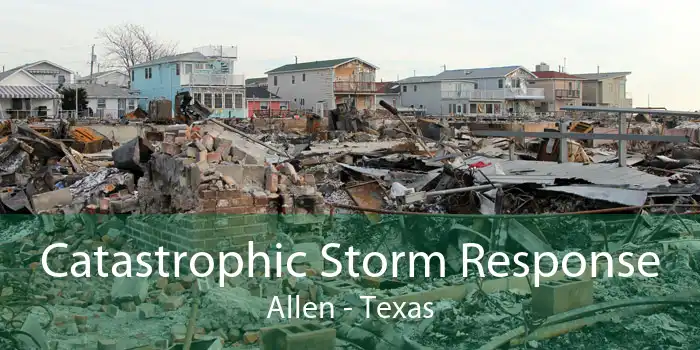 Catastrophic Storm Response Allen - Texas