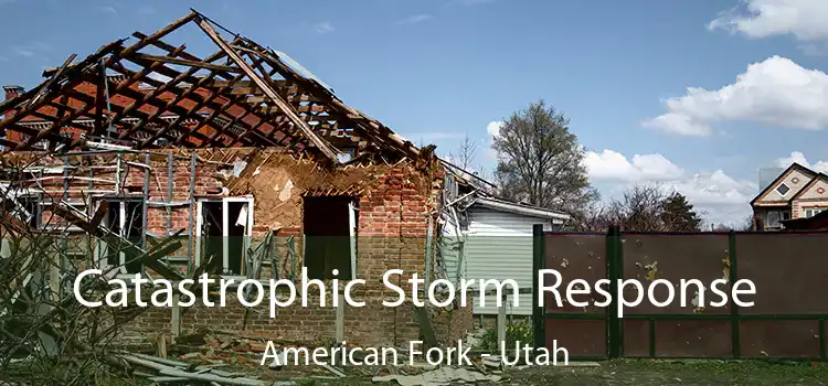 Catastrophic Storm Response American Fork - Utah