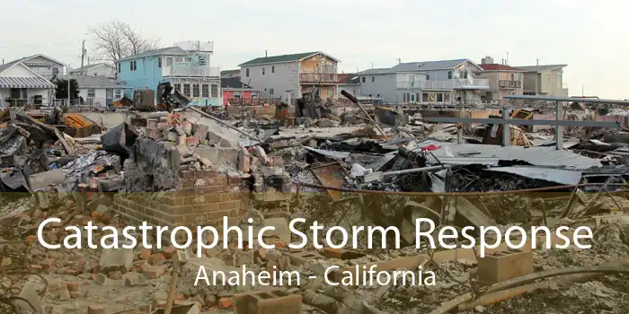 Catastrophic Storm Response Anaheim - California