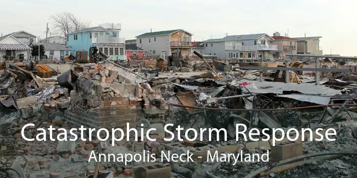 Catastrophic Storm Response Annapolis Neck - Maryland