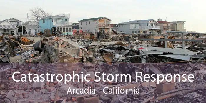 Catastrophic Storm Response Arcadia - California
