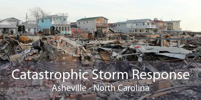Catastrophic Storm Response Asheville - North Carolina