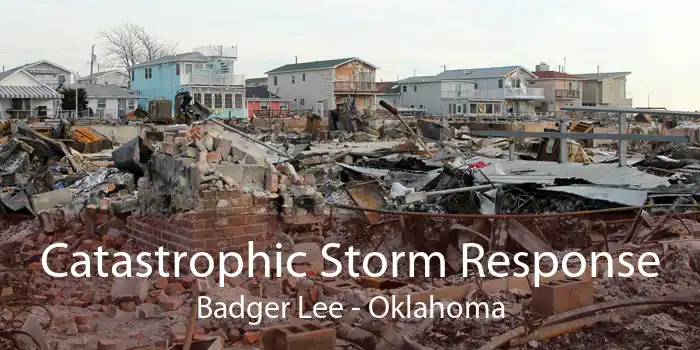 Catastrophic Storm Response Badger Lee - Oklahoma