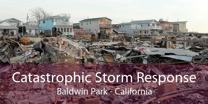 Catastrophic Storm Response Baldwin Park - California