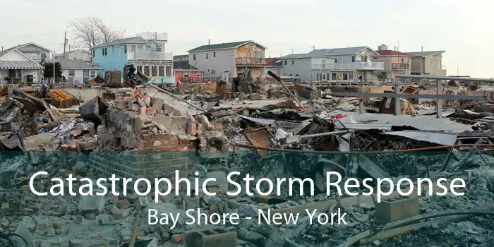 Catastrophic Storm Response Bay Shore - New York