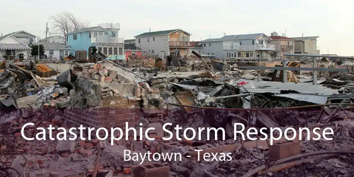 Catastrophic Storm Response Baytown - Texas