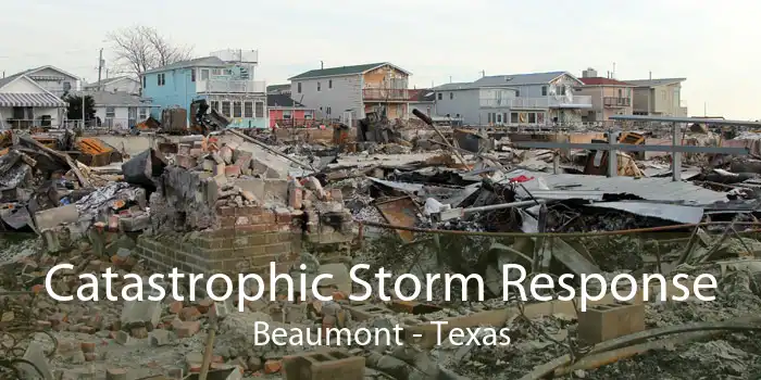 Catastrophic Storm Response Beaumont - Texas