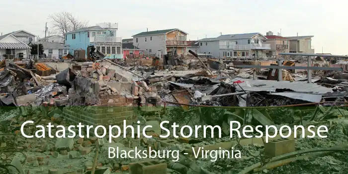 Catastrophic Storm Response Blacksburg - Virginia