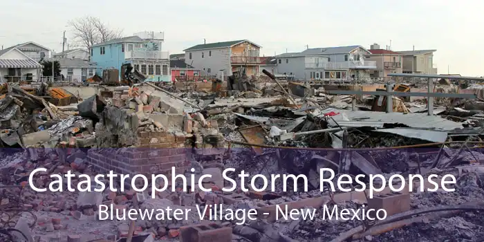 Catastrophic Storm Response Bluewater Village - New Mexico