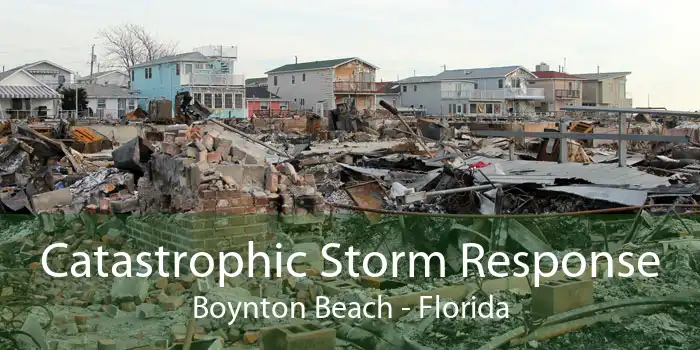 Catastrophic Storm Response Boynton Beach - Florida