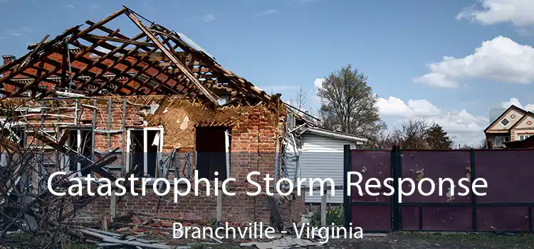 Catastrophic Storm Response Branchville - Virginia