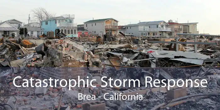Catastrophic Storm Response Brea - California