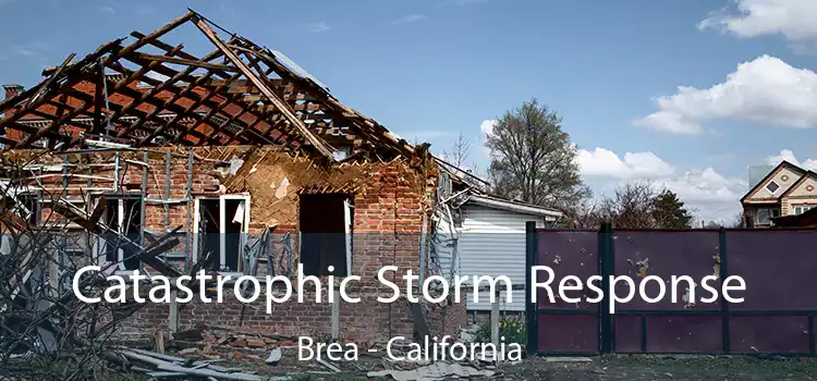 Catastrophic Storm Response Brea - California