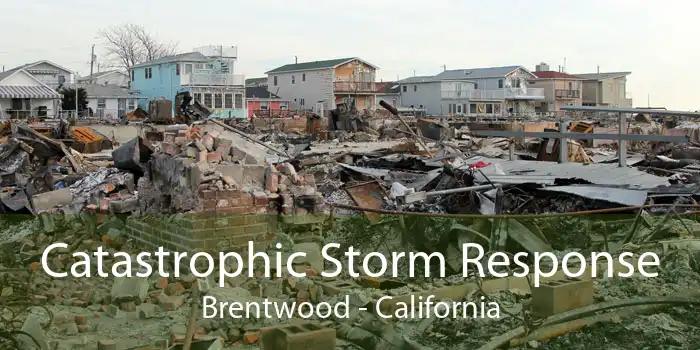 Catastrophic Storm Response Brentwood - California