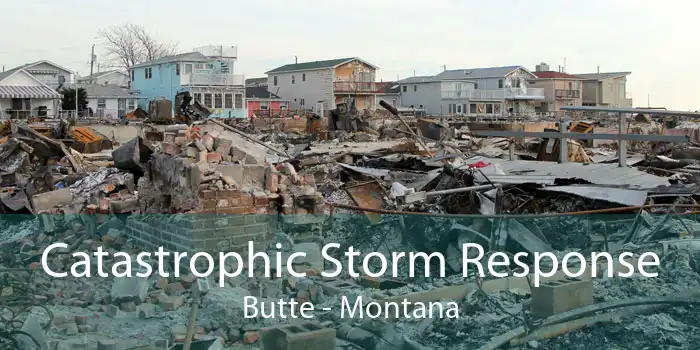 Catastrophic Storm Response Butte - Montana