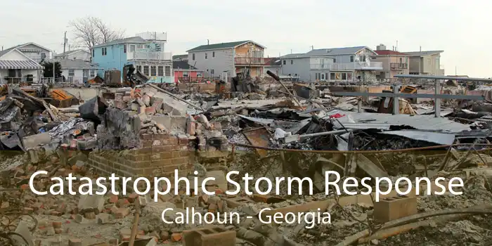 Catastrophic Storm Response Calhoun - Georgia