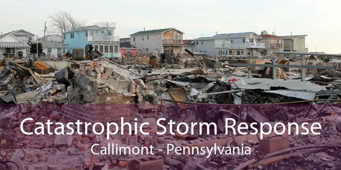 Catastrophic Storm Response Callimont - Pennsylvania