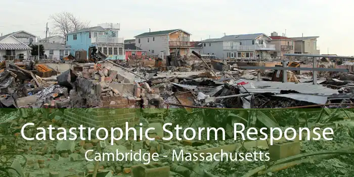Catastrophic Storm Response Cambridge - Massachusetts