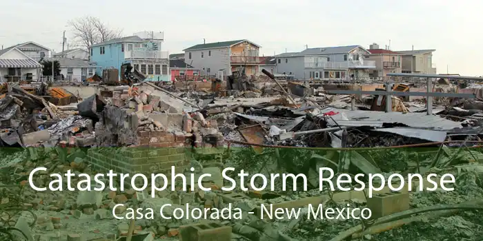 Catastrophic Storm Response Casa Colorada - New Mexico