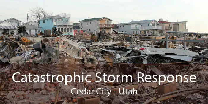 Catastrophic Storm Response Cedar City - Utah