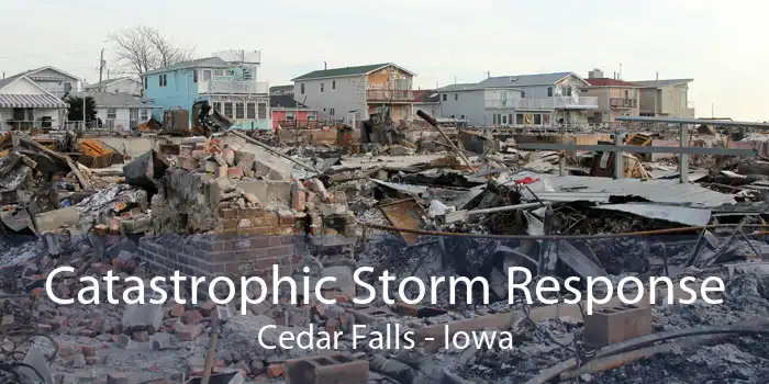 Catastrophic Storm Response Cedar Falls - Iowa
