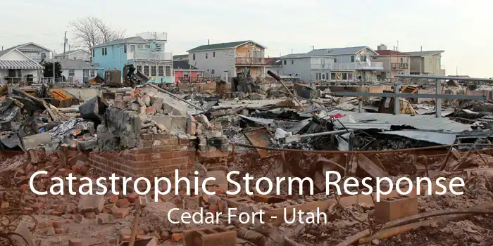 Catastrophic Storm Response Cedar Fort - Utah