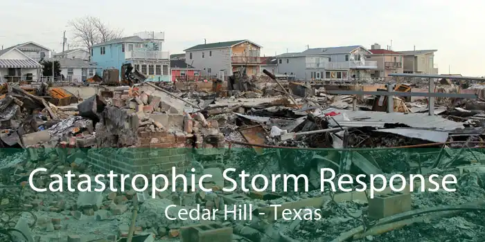 Catastrophic Storm Response Cedar Hill - Texas