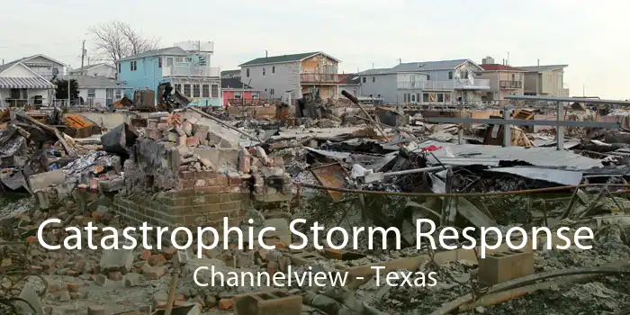 Catastrophic Storm Response Channelview - Texas