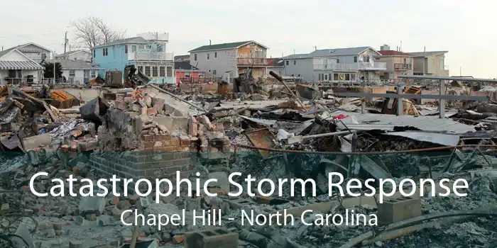 Catastrophic Storm Response Chapel Hill - North Carolina