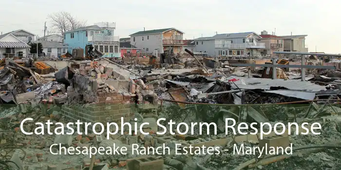 Catastrophic Storm Response Chesapeake Ranch Estates - Maryland