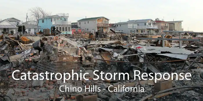 Catastrophic Storm Response Chino Hills - California
