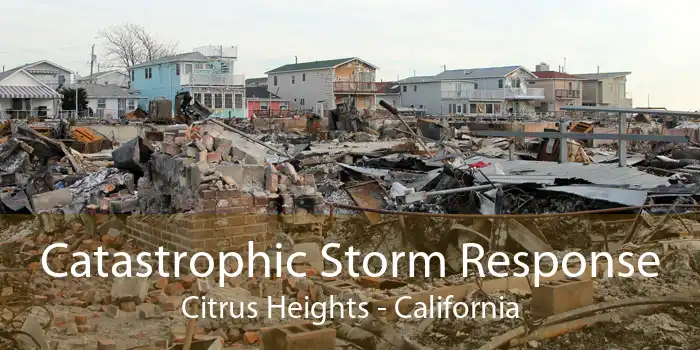 Catastrophic Storm Response Citrus Heights - California