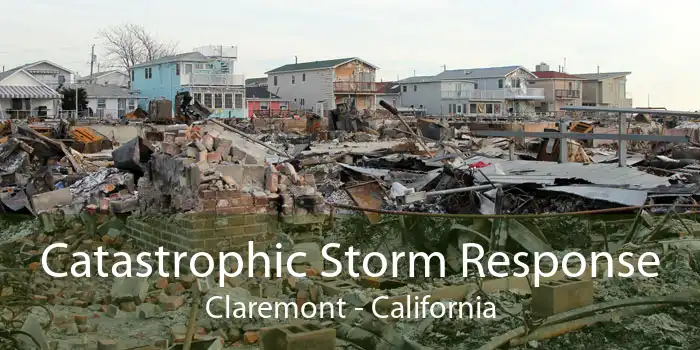 Catastrophic Storm Response Claremont - California