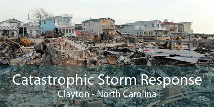 Catastrophic Storm Response Clayton - North Carolina