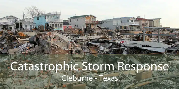 Catastrophic Storm Response Cleburne - Texas