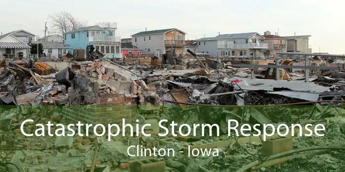Catastrophic Storm Response Clinton - Iowa