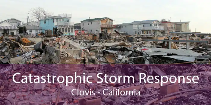Catastrophic Storm Response Clovis - California
