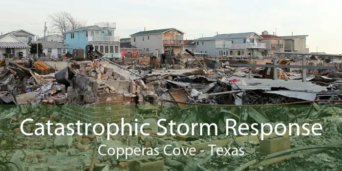 Catastrophic Storm Response Copperas Cove - Texas