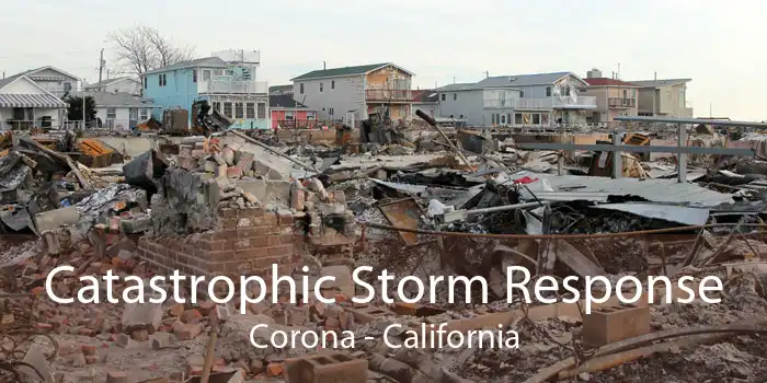 Catastrophic Storm Response Corona - California