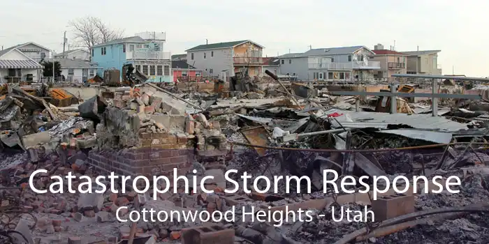 Catastrophic Storm Response Cottonwood Heights - Utah