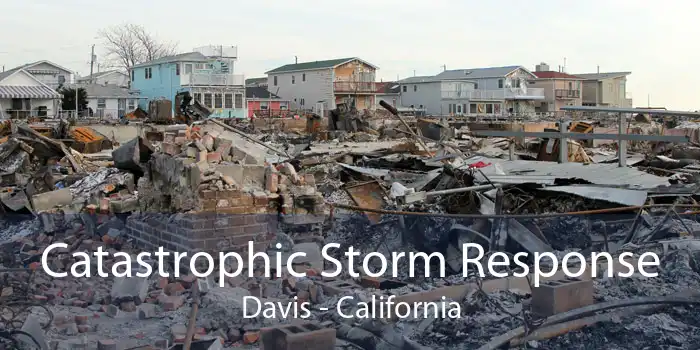 Catastrophic Storm Response Davis - California