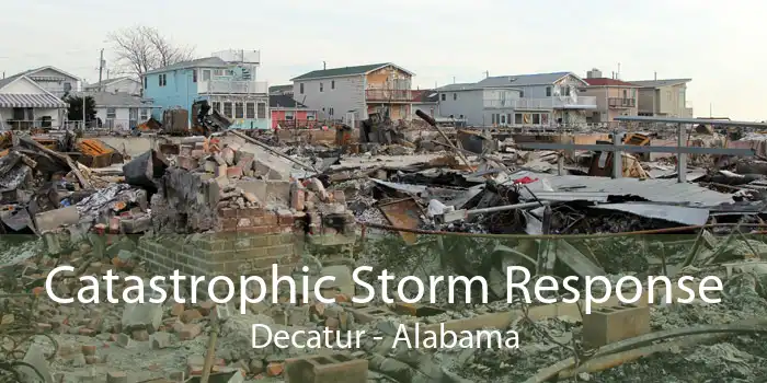 Catastrophic Storm Response Decatur - Alabama