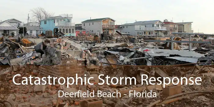 Catastrophic Storm Response Deerfield Beach - Florida
